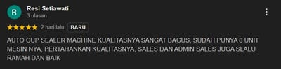 Testimoni Bu Resi - mitra pengguna mesin JN Engineering